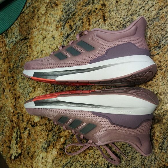 Shoes Training Running Women Adidas EQ21 Run GZ4075 Pink 9.5 - Picture 7 of 12